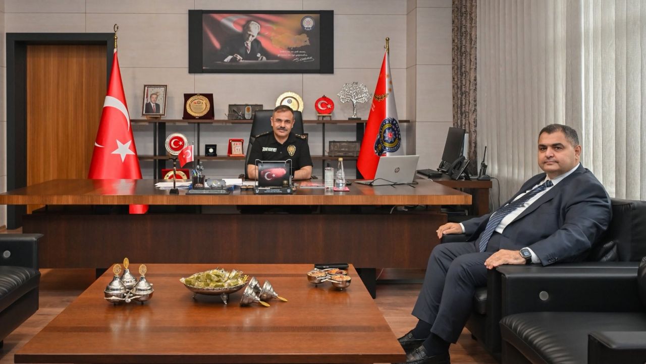 MEHMET BEŞEN’DEN EMNİYET MÜDÜRÜ BEYTİ KALAYCI’YA HAYIRLI OLSUN ZİYARETİ