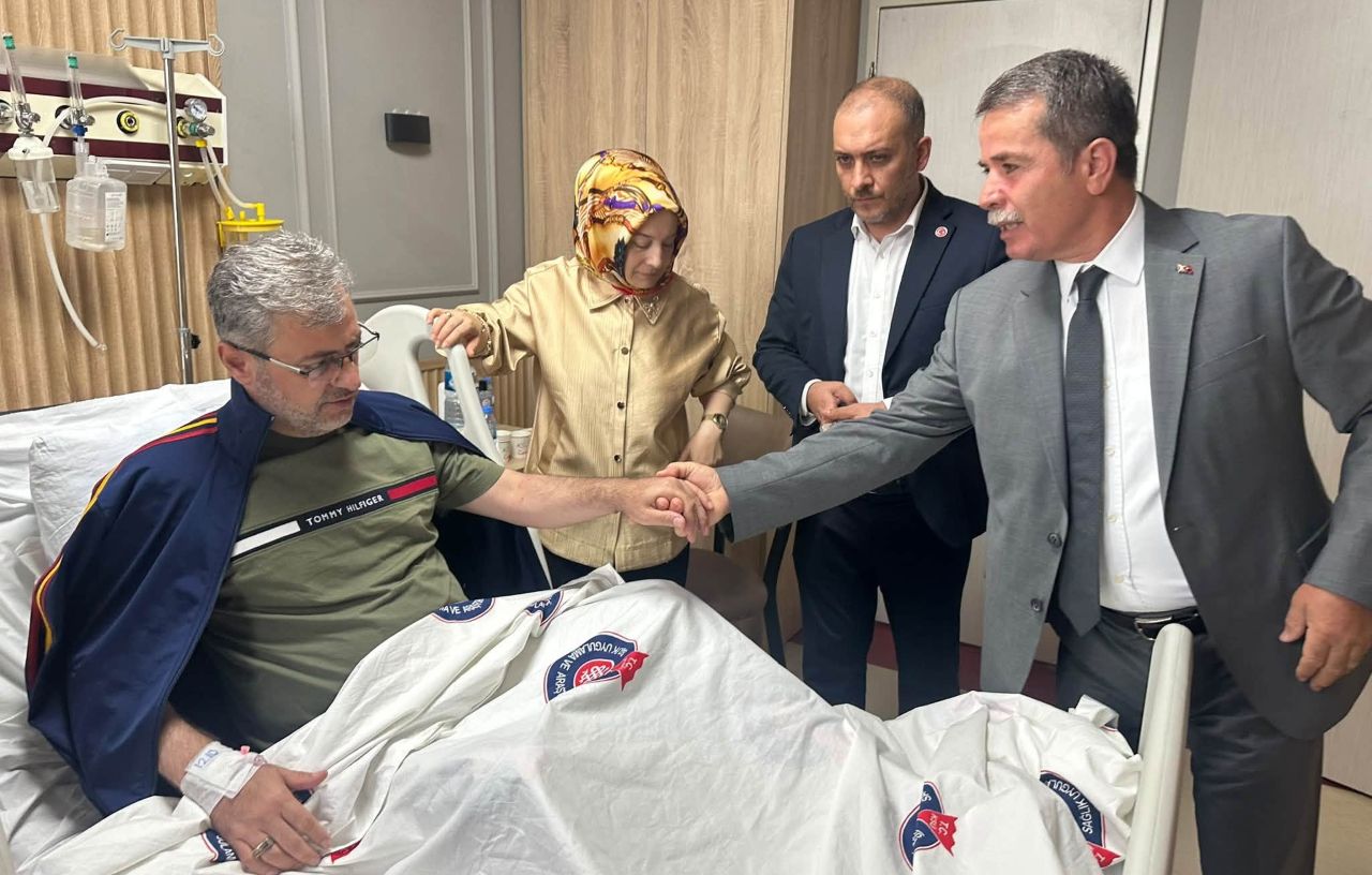 OKUMUŞ’ METEHAN'I  ZİYARET ETTİ.