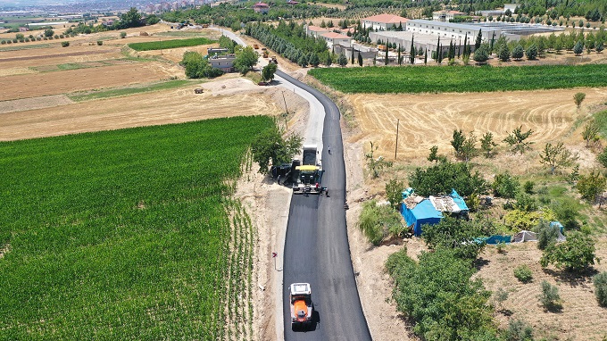 BÜYÜKŞEHİR ÇAĞLAYANCERİT YOLUNDA YENİLEME ÇALIŞMALARINI TAMAMLADI