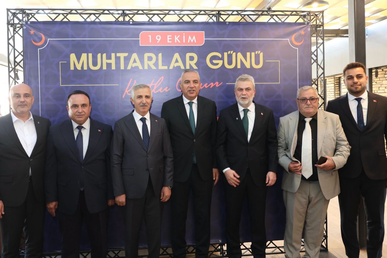 KAHRAMANMARAŞ’TA 19 EKİM MUHTARLAR GÜNÜ KUTLANDI