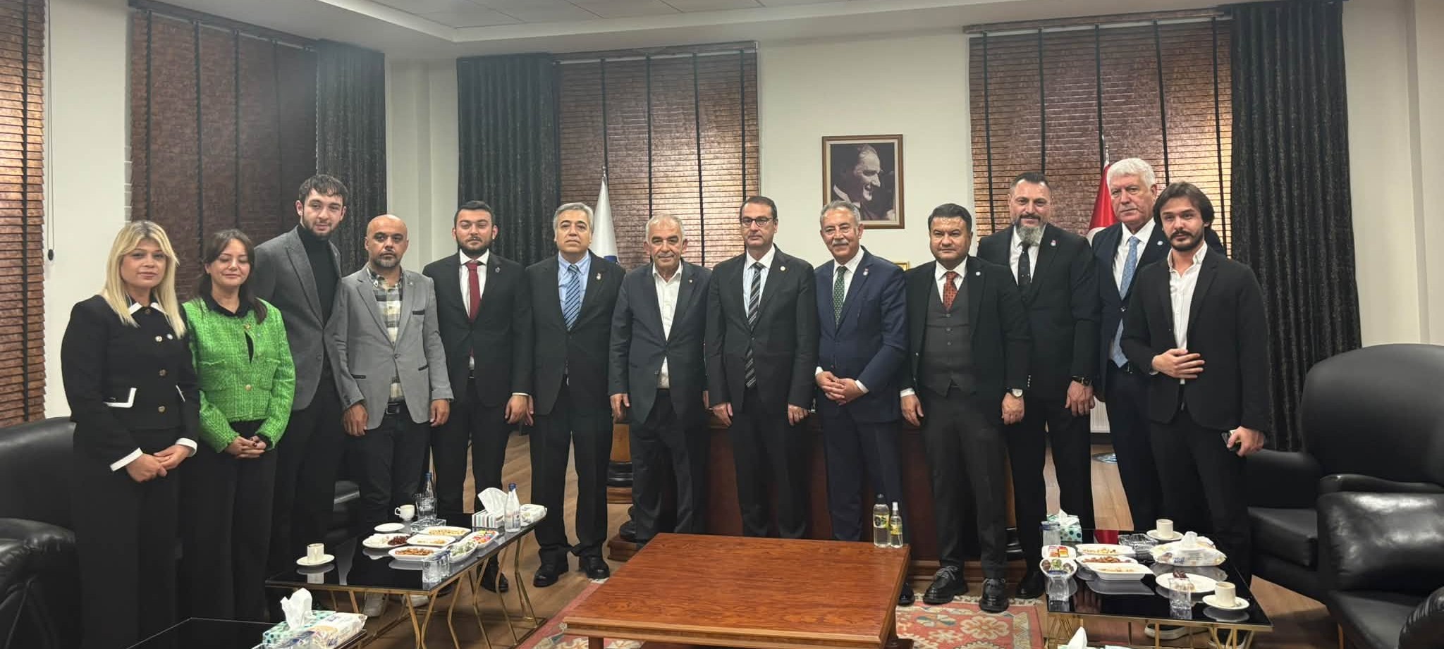 İYİ Parti Heyetinden Başkan Narlı’ya Hayırlı Olsun Ziyareti