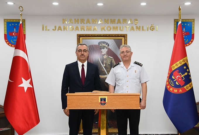 BAŞKAN GÜNGÖR’DEN ALBAY YAĞAN’A HAYIRLI OLSUN ZİYARETİ