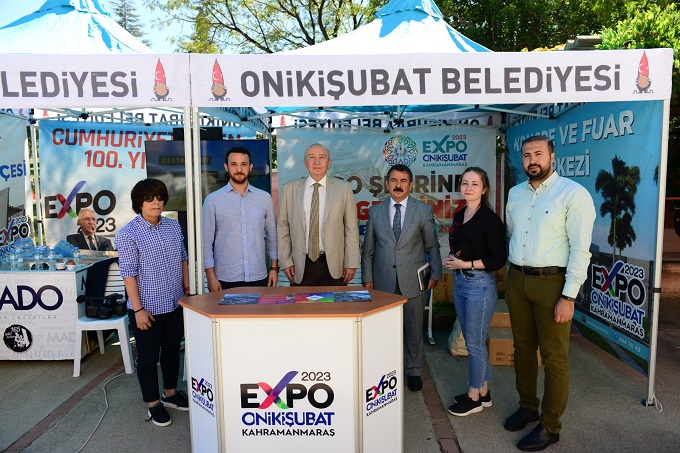 ONİKİŞUBAT BELEDİYESİ’NDEN KSÜ’LÜ ÖĞRENCİLERE EXPO 2023 VE DONDURMALI KARŞILAMA