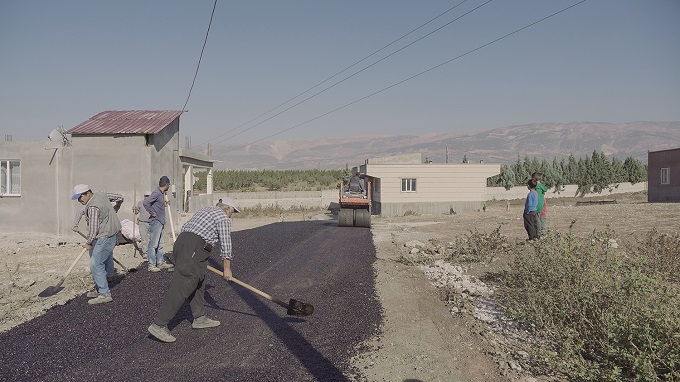 DULKADİROĞLU’NDAN GÜZELYURT MAHALLESİNDE ASFALT ÇALIŞMASI