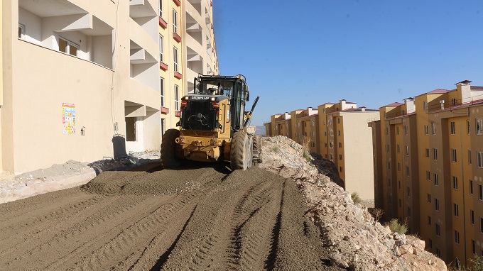 BÜYÜKŞEHİR YILDIZEVLER KONUTLARI’NDA ULAŞIM YATIRIMLARINI SÜRDÜRÜYOR