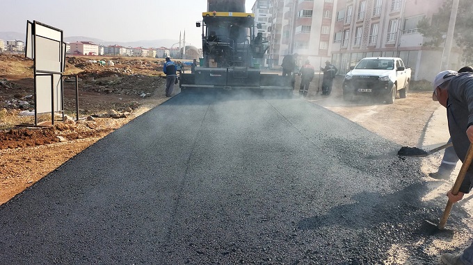 BÜYÜKŞEHİR AFŞİN’DE ULAŞIM YATIRIMLARINI SÜRDÜRÜYOR