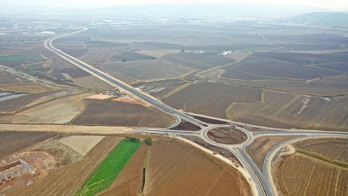 Şehrin Yeni Bağlantı Yolu Tamamlanıyor