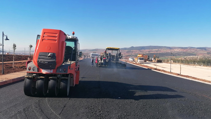 Pazarcık Millet Bahçesi’nin Yolu da Yenilendi