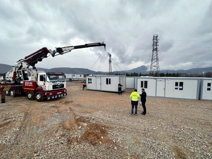 DEİK’ten Elbistan’a 5 bin kişilik konteyner kent