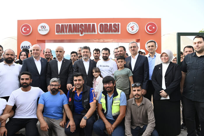 Dayanışma Obası’nda Bayram Ziyareti