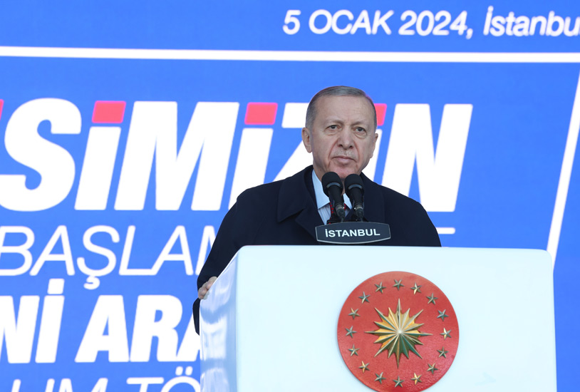 Erdoğan İstanbul da Polislere Seslendi