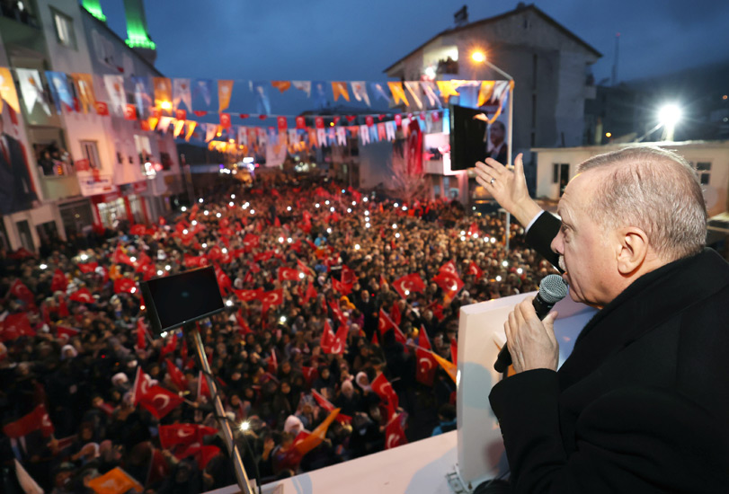 Cumhurbaşkanı Erdoğan, Sincik’te Vatandaşlara Hitap Etti