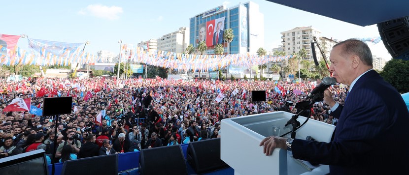 Erdoğan Adana Çıkarması Yaptı