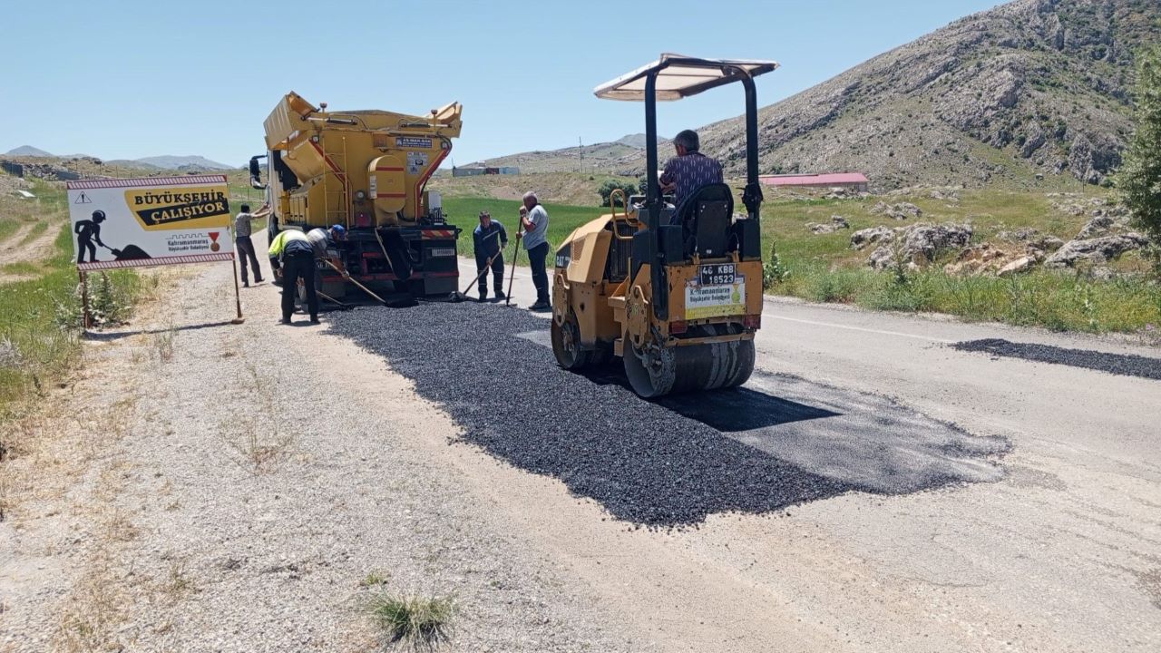 Elbistan’da Kırsal Mahalle Yolları