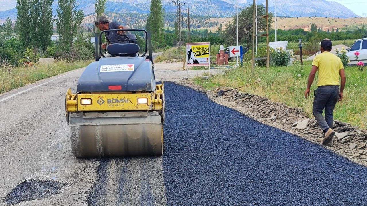 Göksun – Elbistan Bağlantı Yolunu Bakıma