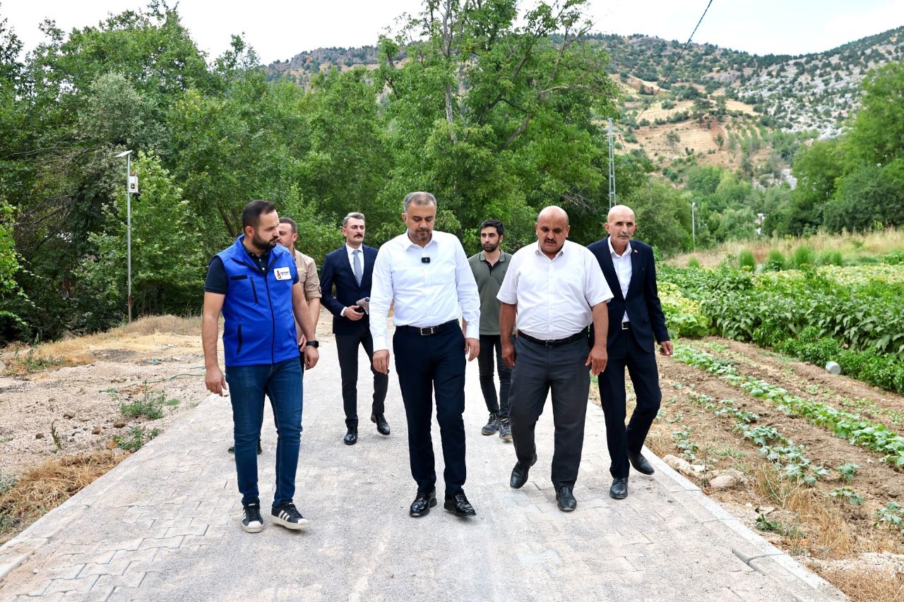 Döngel Mahallesi’nde kilit parke