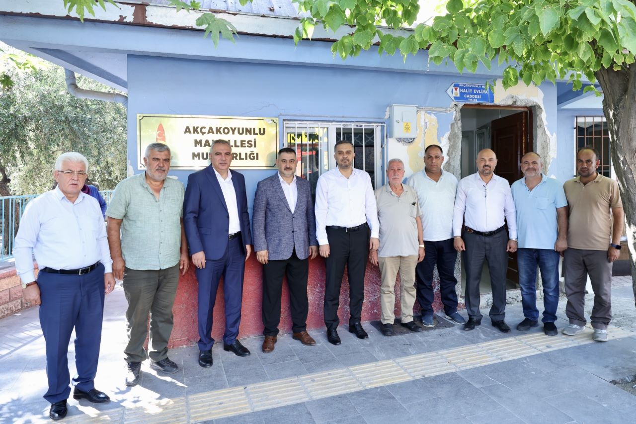 Toptaş :Muhtarlarımız Mahalledeki Bizim Gözümüz