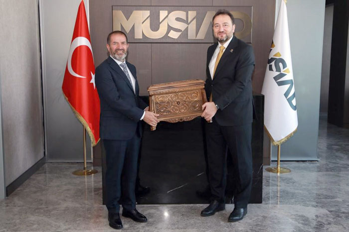 MÜSİAD Başkanı Asmalı'ya Hayırlı Olsun