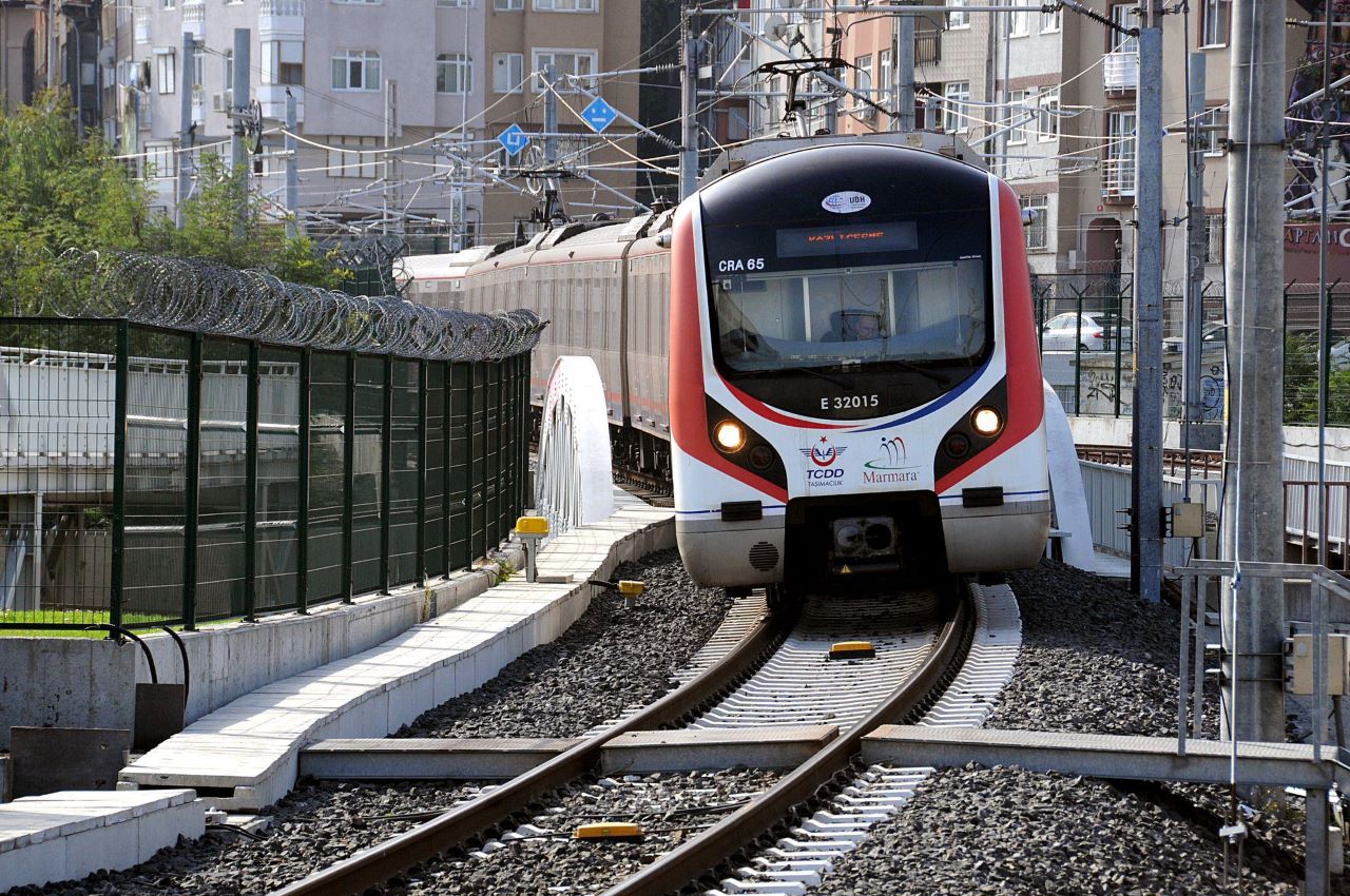 Marmaray ile seyahat Sevdik