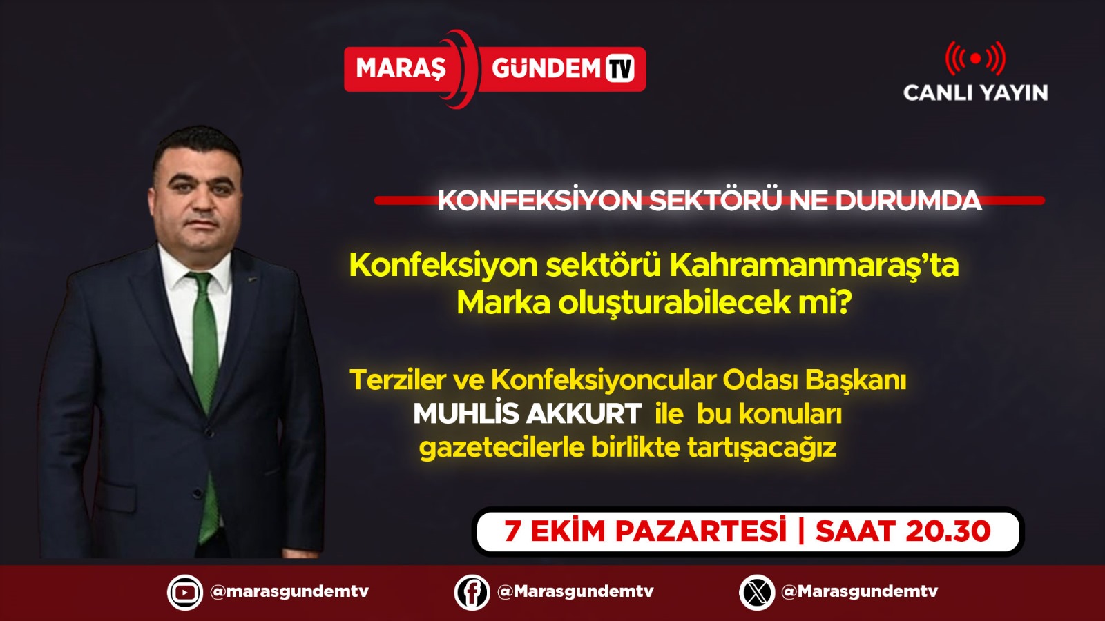 Muhlis Akkurt , Esnafın Derdini Anlattı.