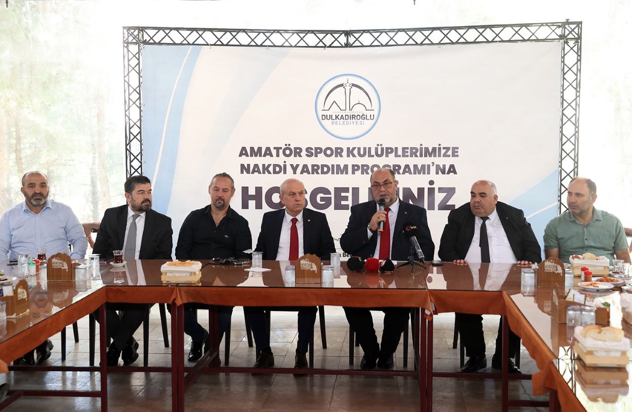 Dulkadiroğlu Belediyesi’nden Amatör Spor Kulüplerine Maddi Destek