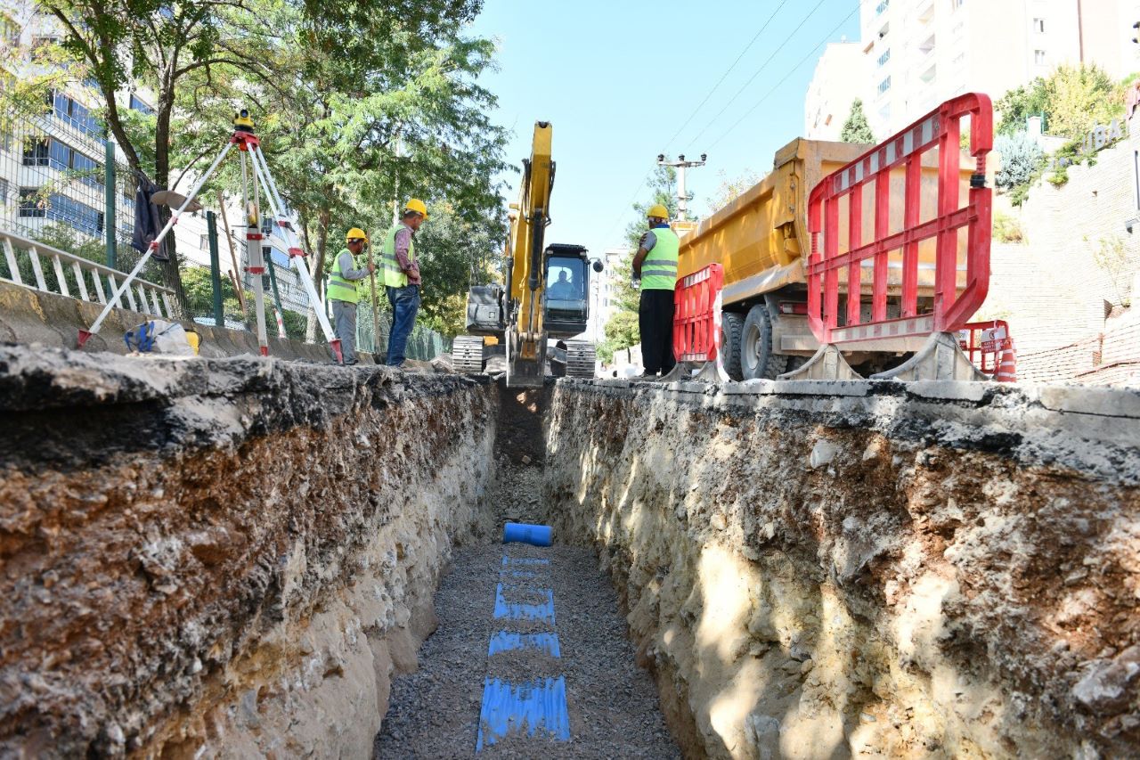 Saçaklızade Mahallesine Alt Yapı