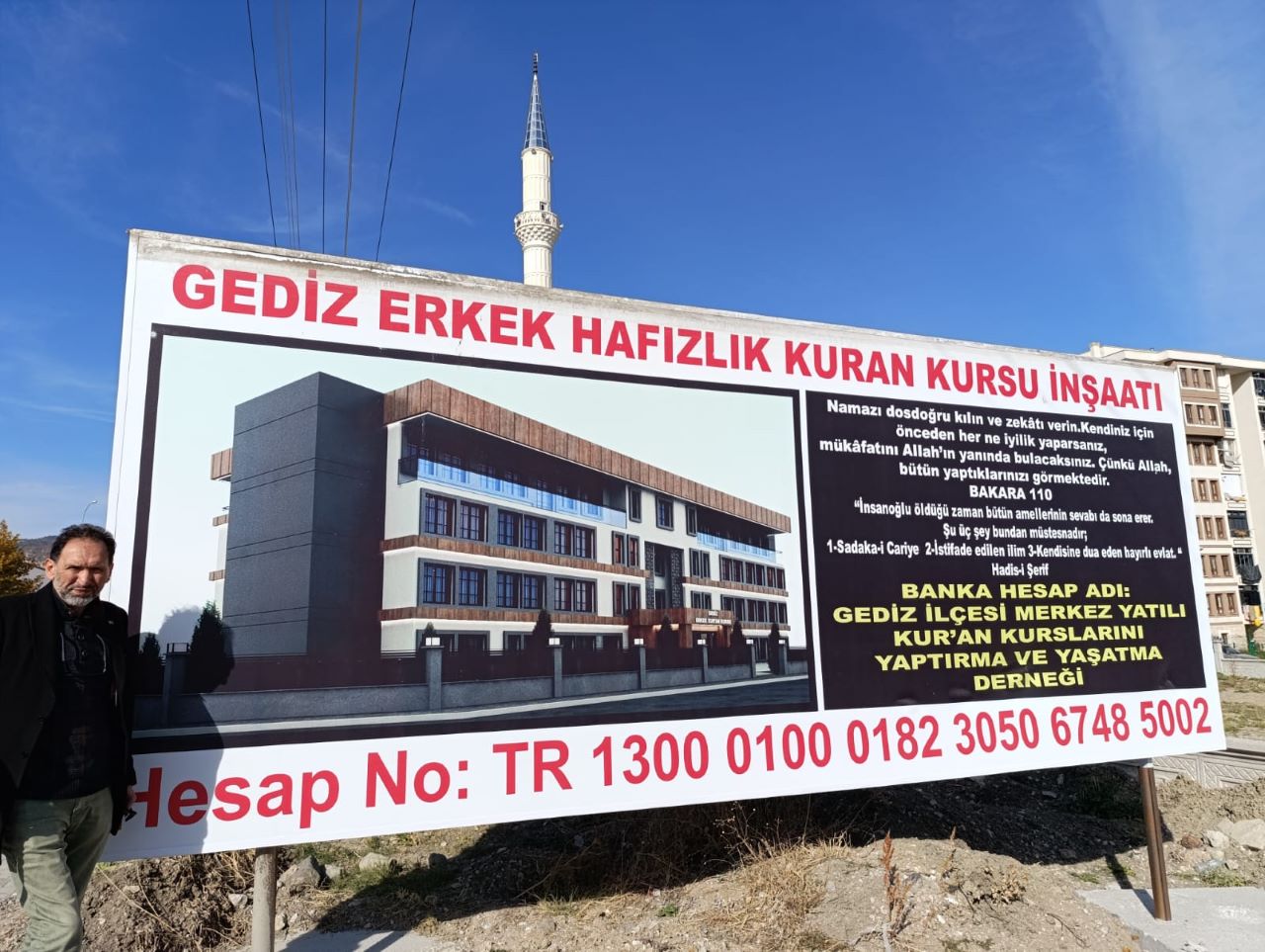 Kütahya Gediz’de Kuran Kursu İnşaatı Hayırseverlerin Desteğini Bekliyor