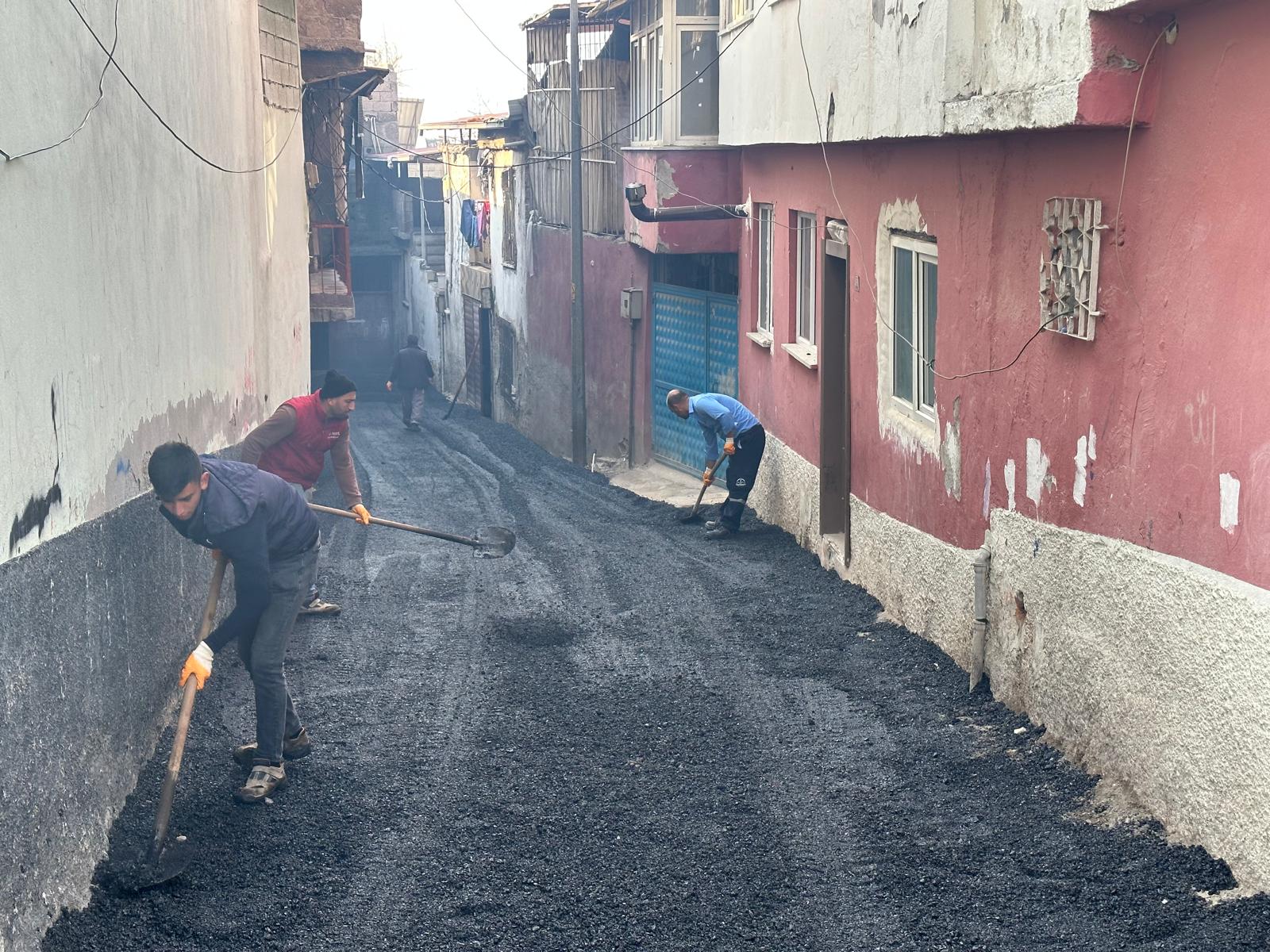 Duraklı Mahallesi’nde Asfalt