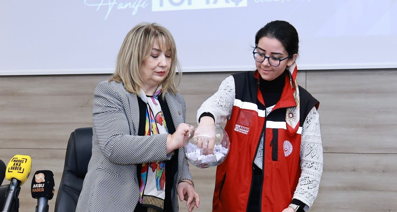 Hakan Akdere Gündüz Bakımevi’nin kura çekilişi yapıldı