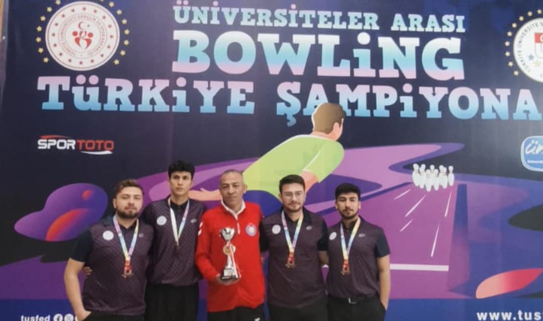 KSÜ Bowling Takımı Türkiye Üçüncüsü Oldu