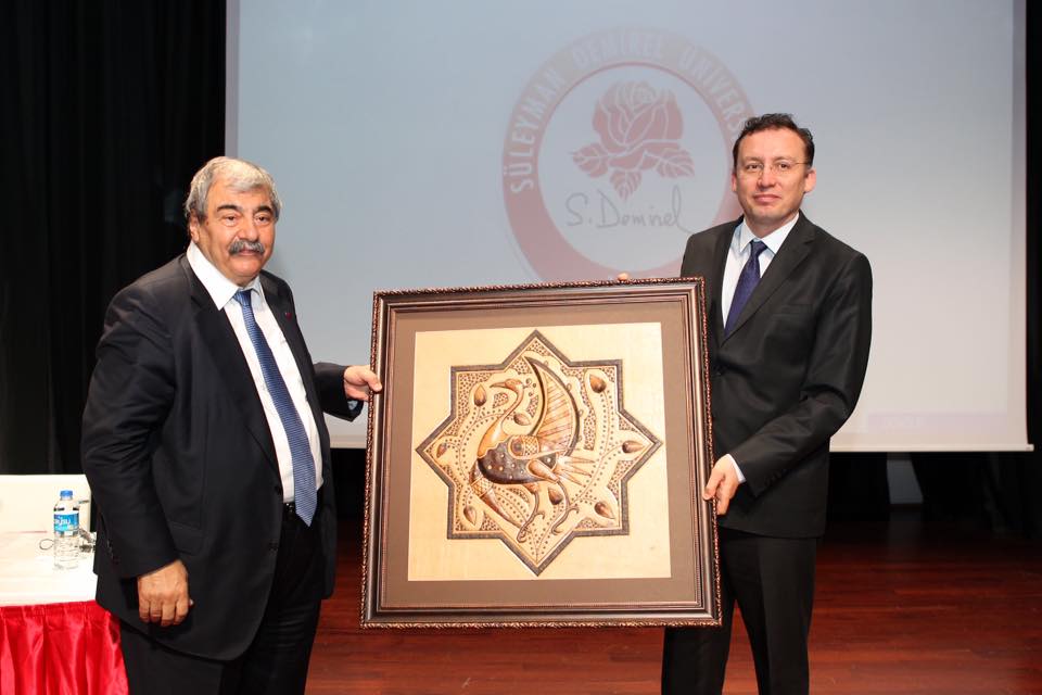 SANKO Onursal Başkanı Isparta Sdü’de