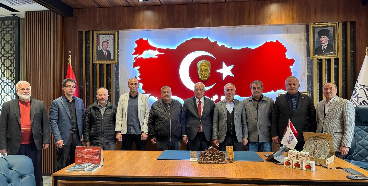 Esnaflardan Başkan Selim Cüceye Ziyaret