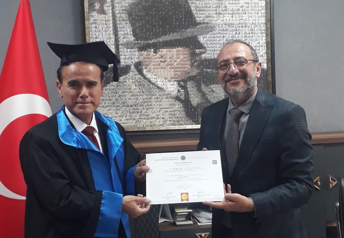 Arguz Diplomasını Aldı !