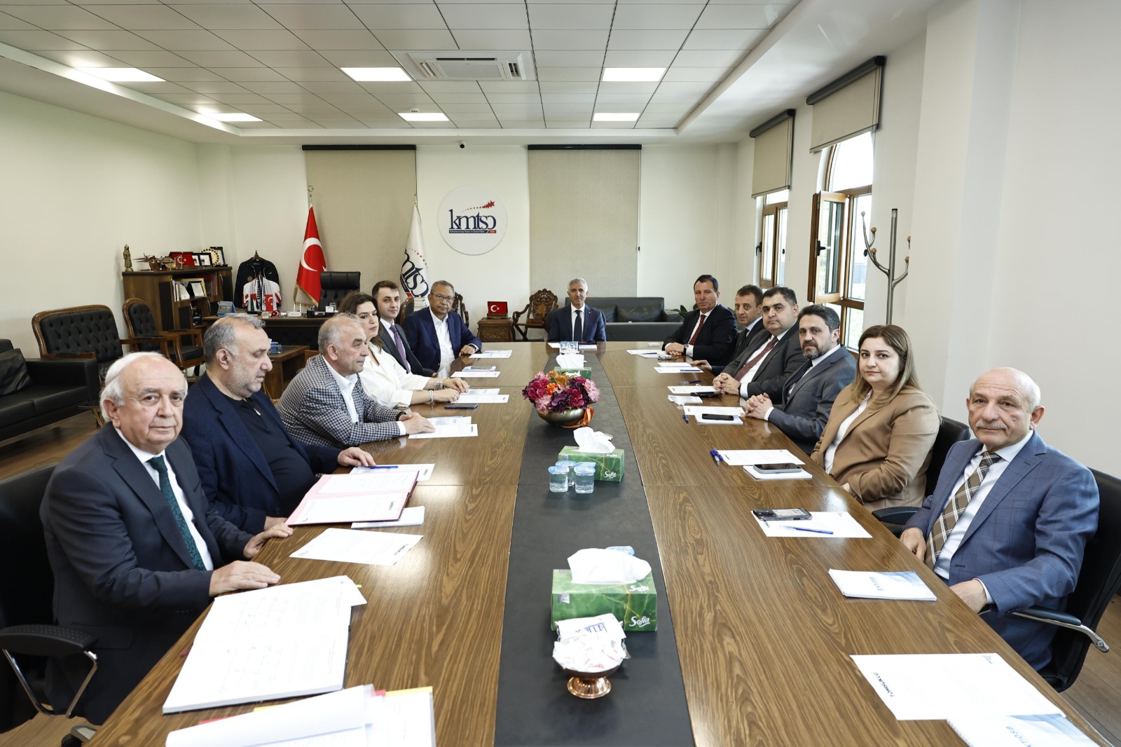 Tomsuklu Osb’nin Yeni Başkanı Mustafa Buluntu Oldu