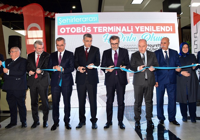 ŞEHİRLERARASI OTOBÜS TERMİNALİ AÇILDI