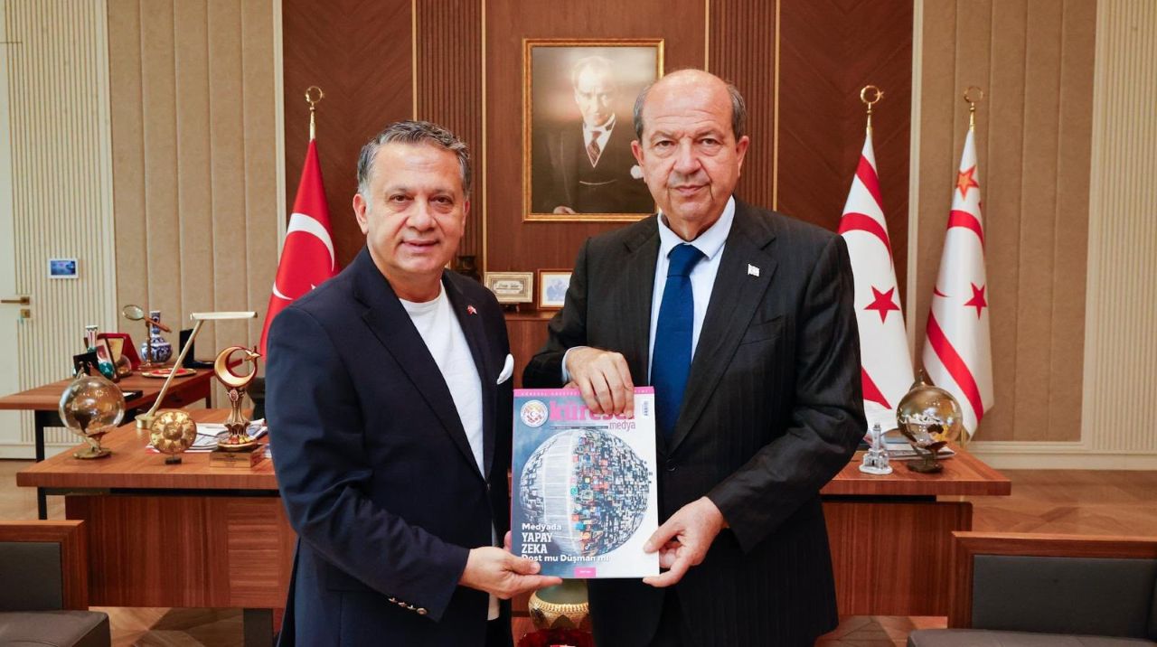 KKTC CB Ersin Tatar’a Dim’den hayırlı olsun ziyareti