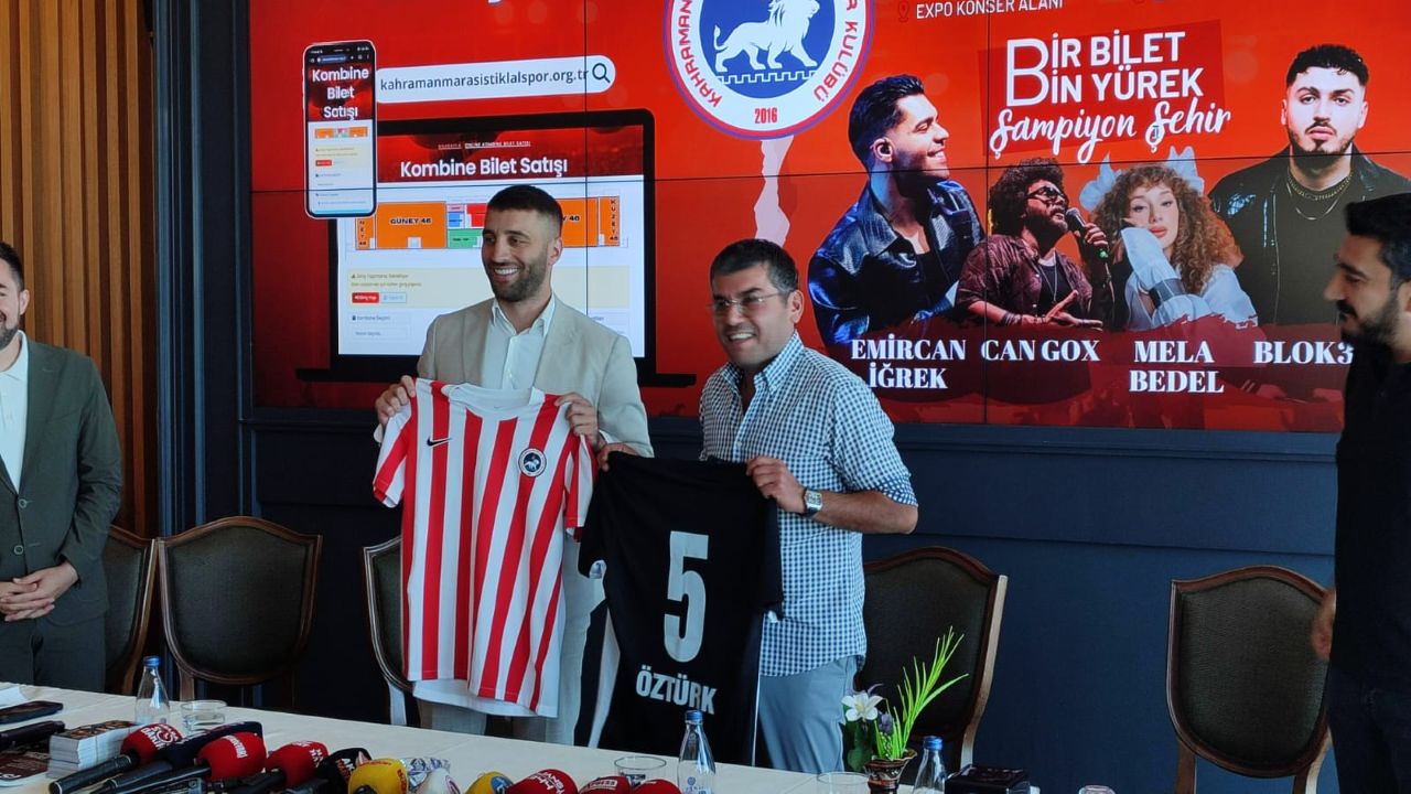 Alparslan Öztürk Kahramanmaraş İstiklalspor’da