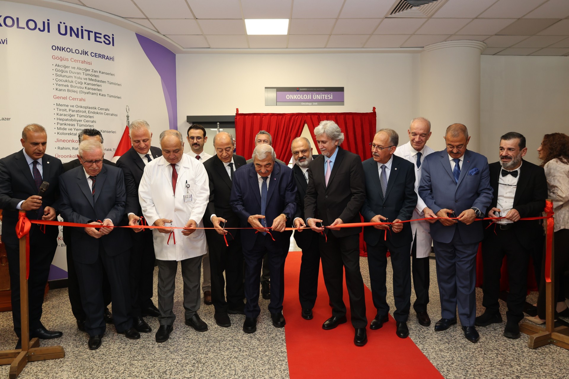 SANKO Üniversitesi Hastanesi Onkoloji Ünitesi Açıldı