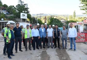 “Türkiye’nin En Büyük Altyapı Şantiyesi Şehrimizde Kuruldu”