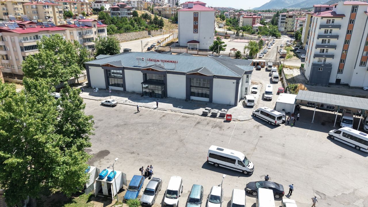 Göksun Terminali’nde Son Dokunuşlar Yapılıyor