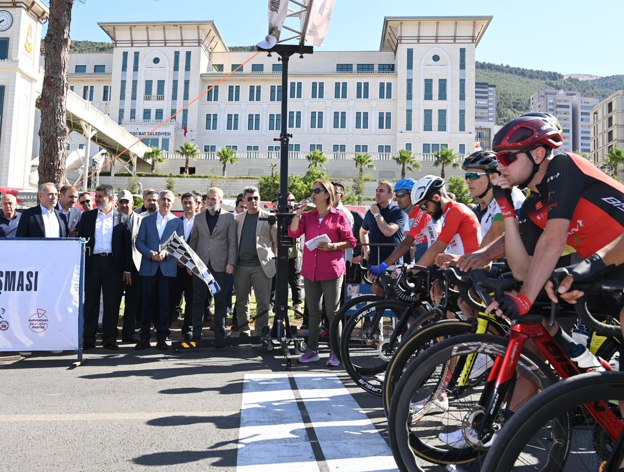 2. Uluslararası Kahramanmaraş Bisiklet Yarışması Start Aldı