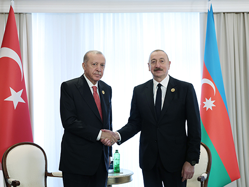 Erdoğan Aliyev Görüşmesi
