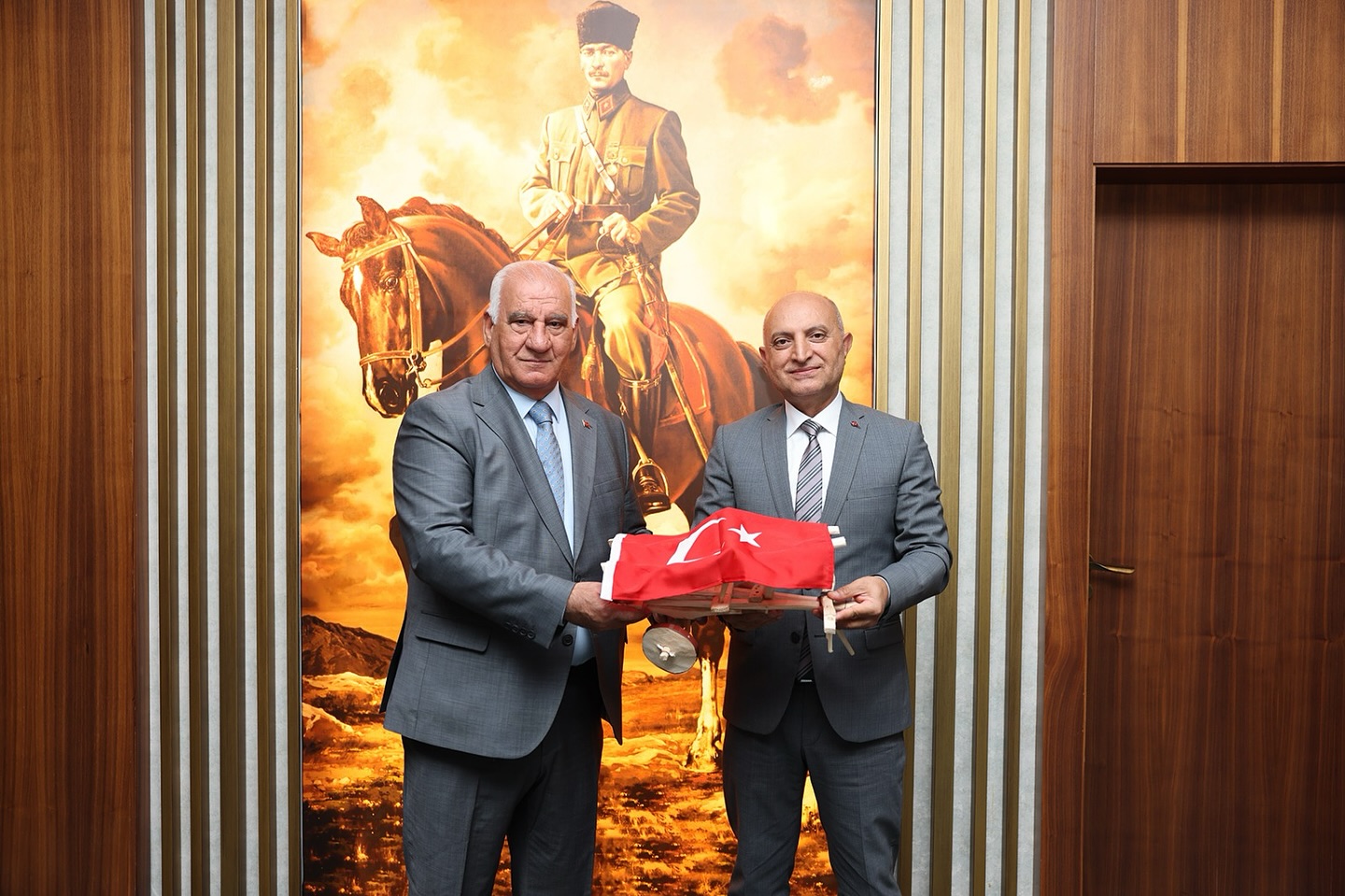 Türkiye Noterler Birliği Başkanı Ahmet Alıcı’dan Göksun Belediyesine Ziyaret