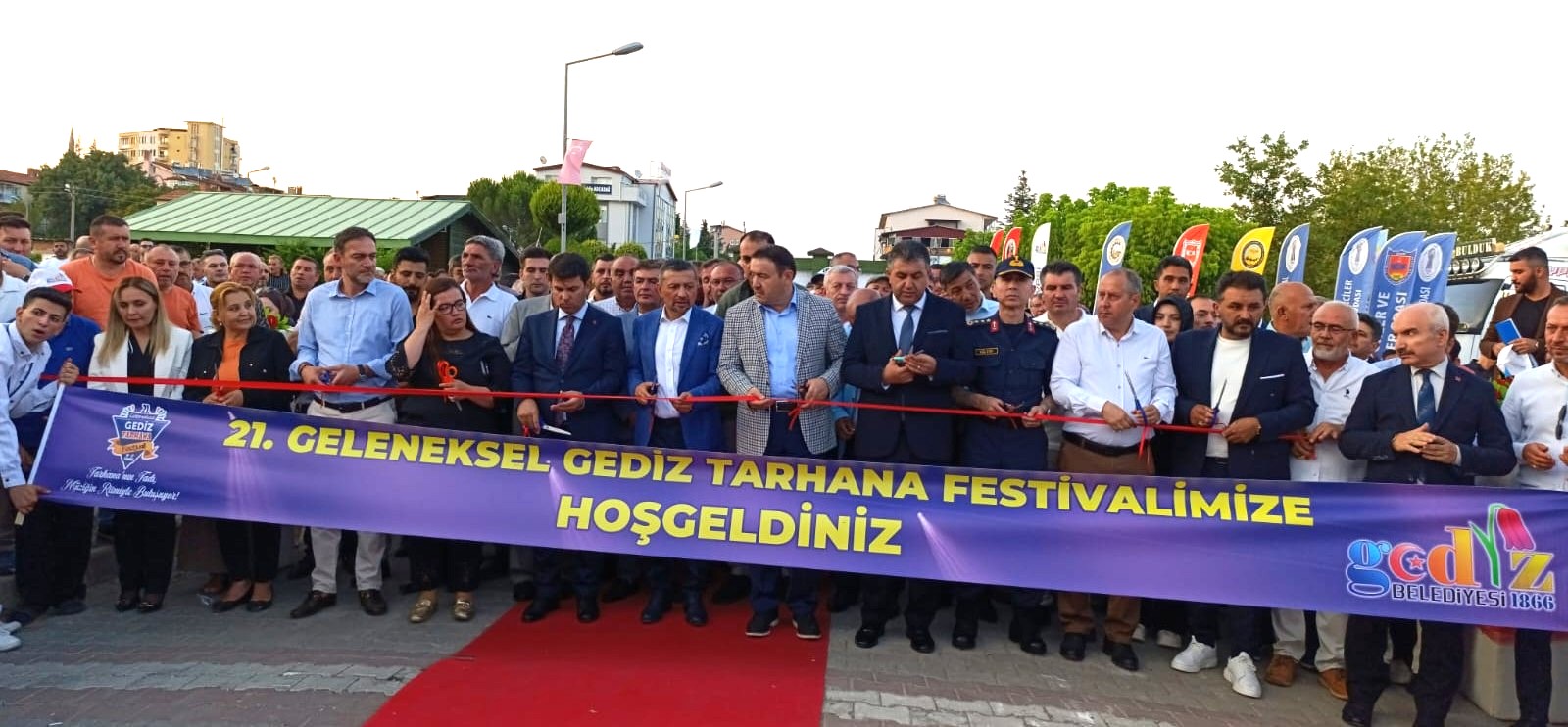 21. Geleneksel Gediz Tarhana Festivali Coşkulu Bir Törenle Açıldı