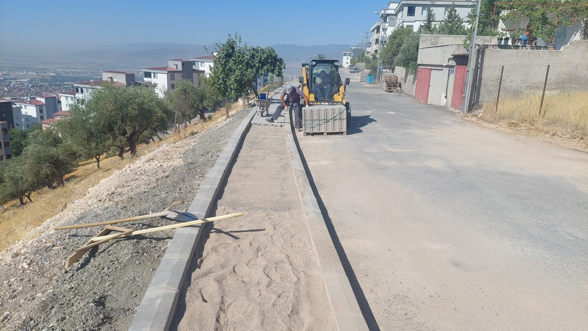 Balıca Mahallesine Kaldırım