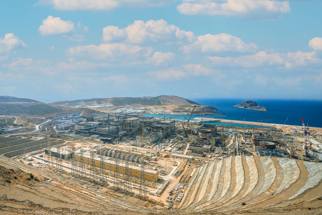 Akkuyu 3. Ünite Beton İşi Bitiyor
