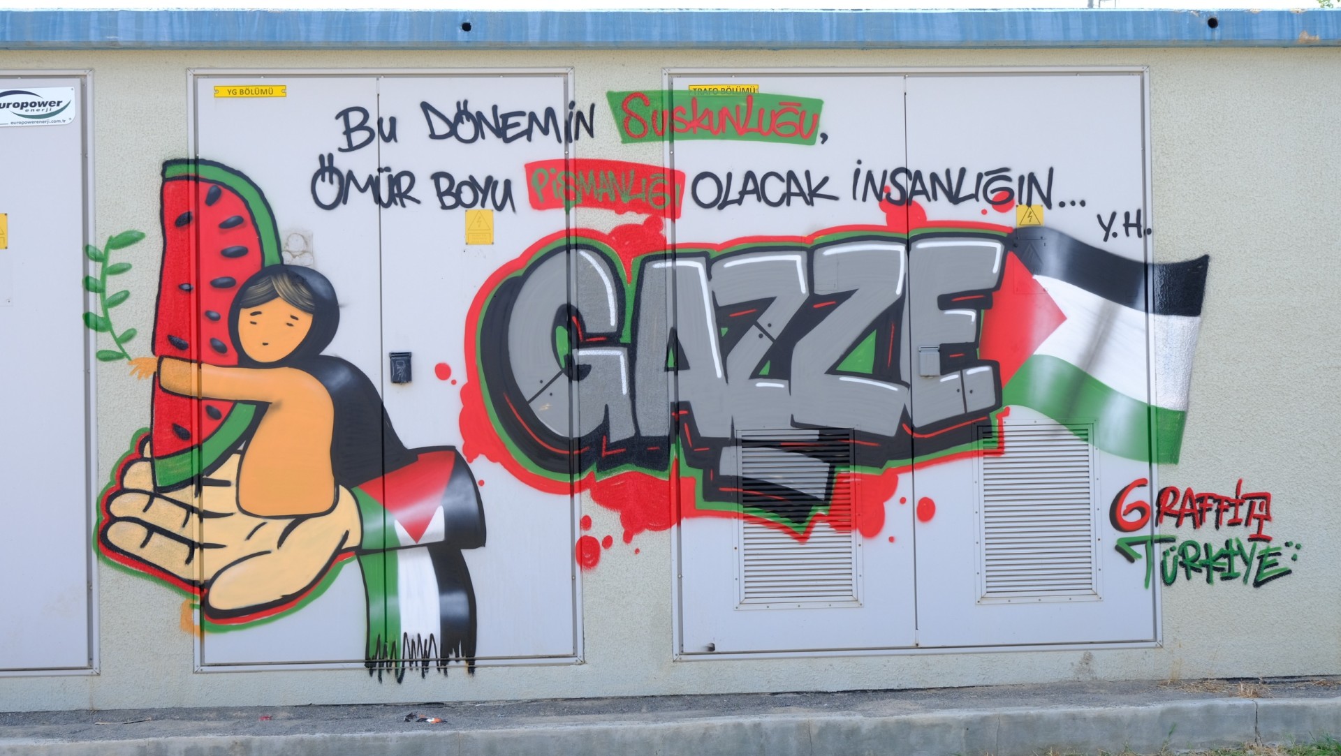 Gazze'ye Grafiker Desteği