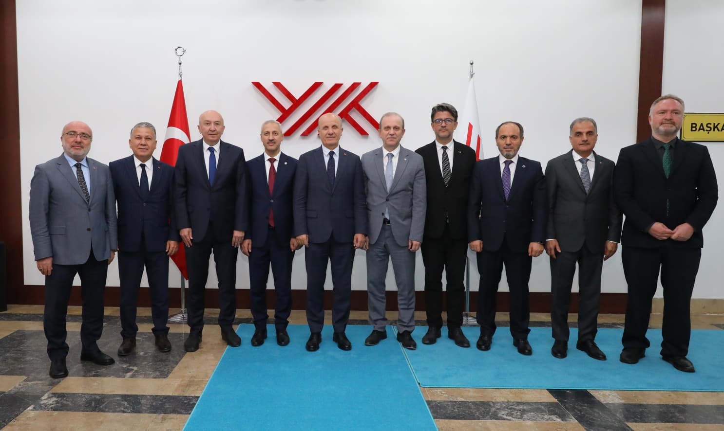 KSÜ Rektörü Yasım’dan YÖK Başkanı Özvar’a Hayırlı Olsun Ziyareti