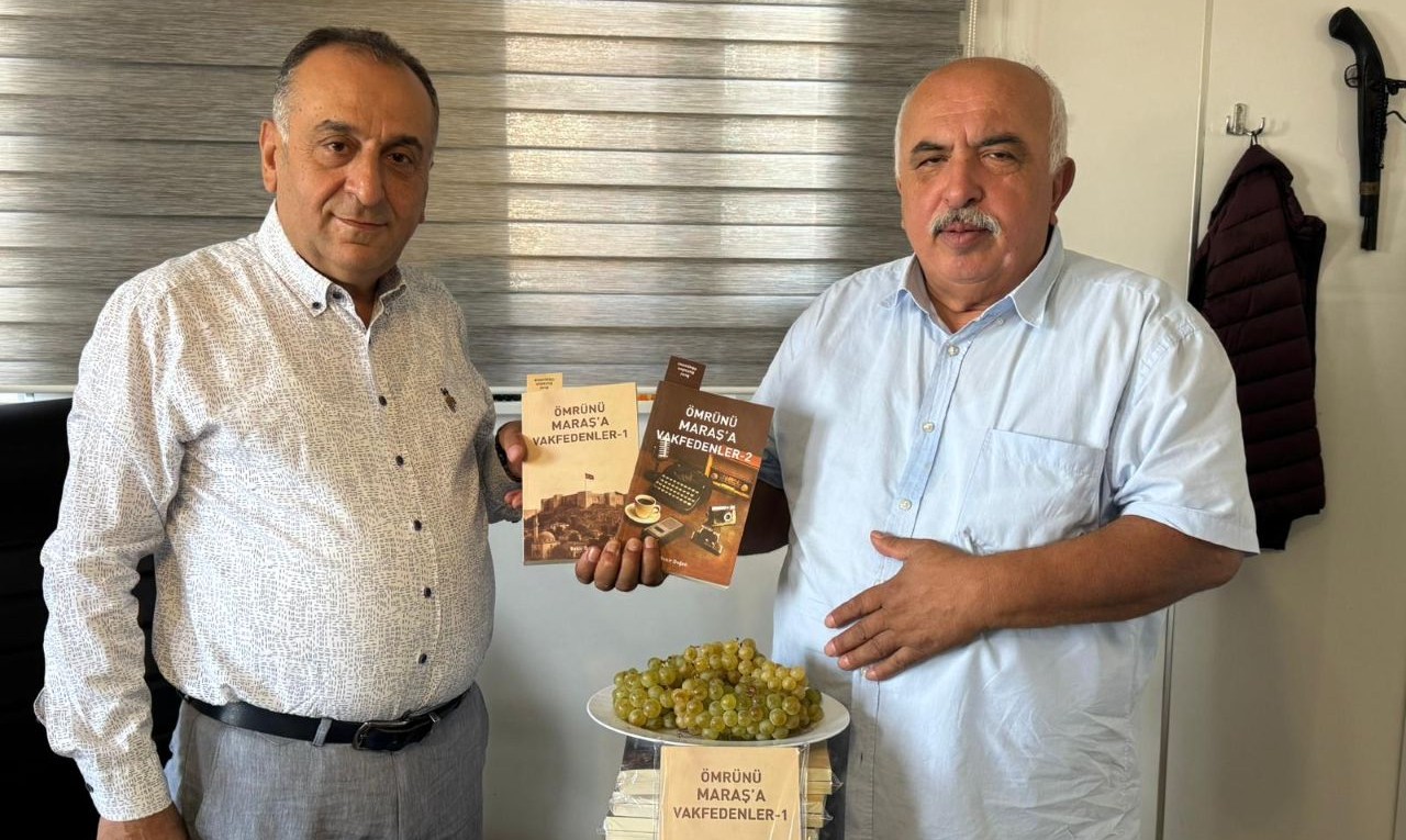 Bertiz Üzümüyle “Ömrünü Maraş’a Vakfedenler” Kitabı