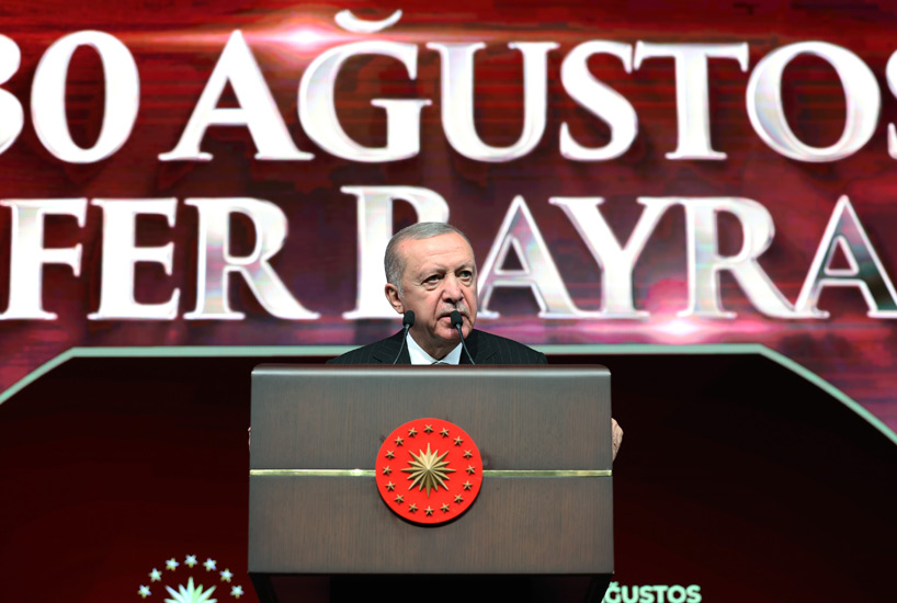 Erdoğan 30 Ağustos Zafer Bayramı Kutlu Olsun